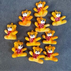 Vintage teddy bear string light covers 90s